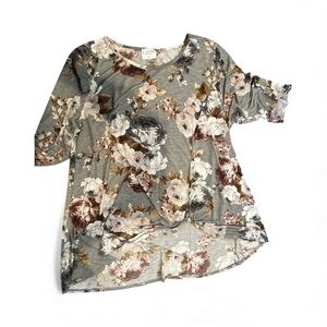 Floral Print Women's Top